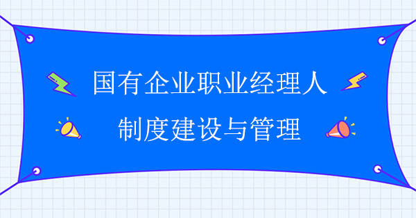 国有开云app登录入口职业经理人制度建设与管理